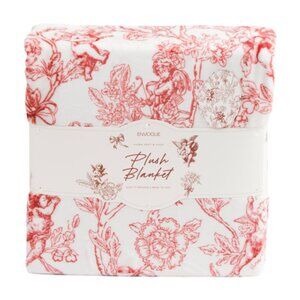 ENVOGUE Cupid Floral Plush Blanket